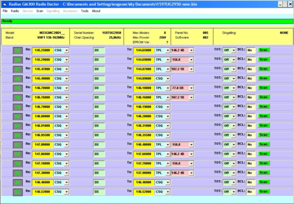 motorola radio programming software